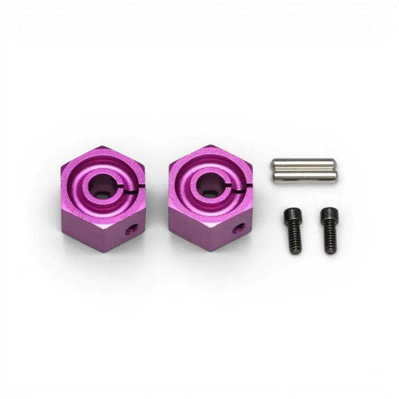Hexagone 8mm Violet aluminium