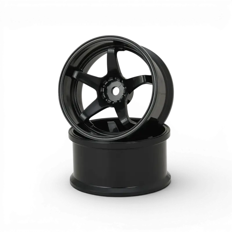 High Traction - Jantes HAYATE N-Type Drift Offset+8 - Noires