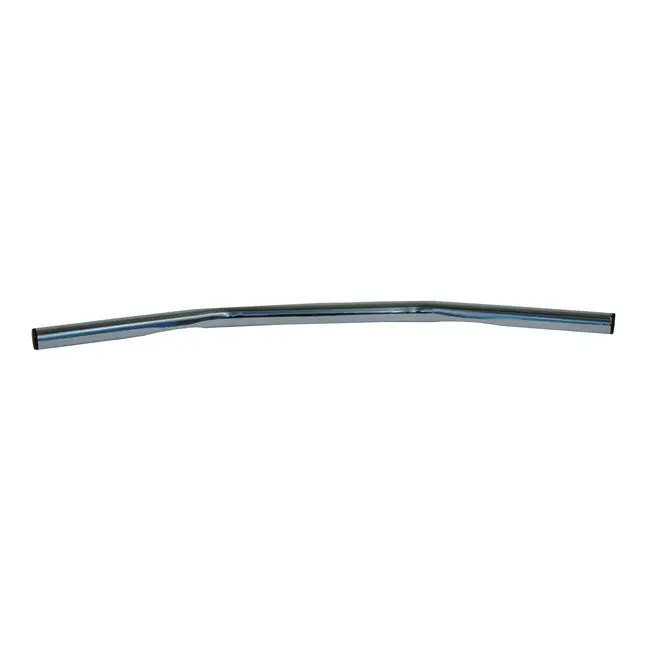 Highway Hawk 1" Drag Bar Handlebars Slotted Chrome