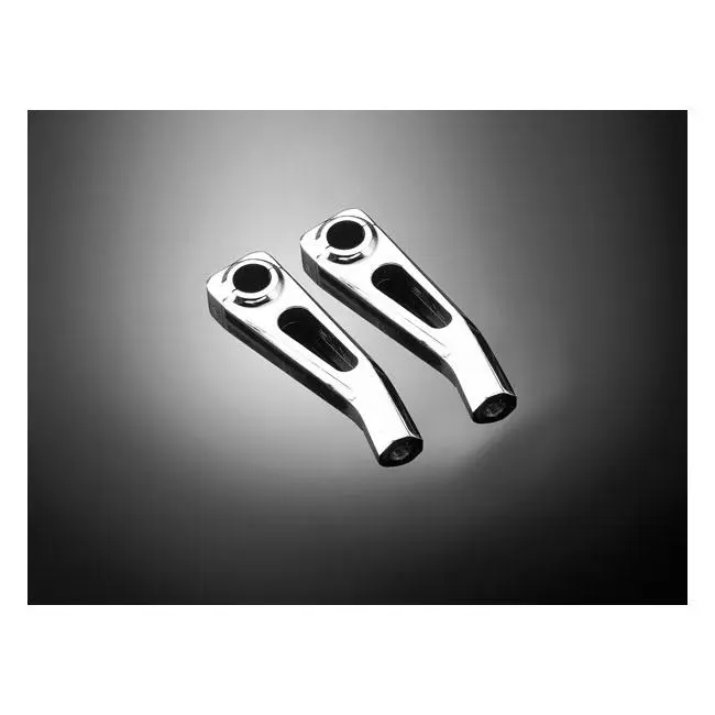 Highway Hawk Tech Glide M12 Rehausseurs de guidon chromés