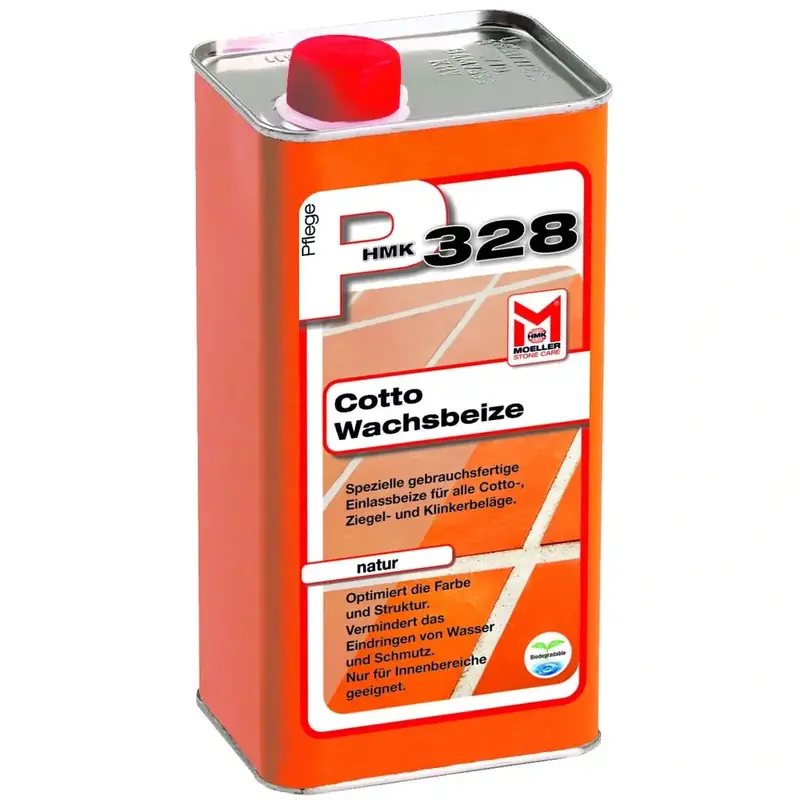 HMK P328 Teinture cire naturelle pour cotto 1l