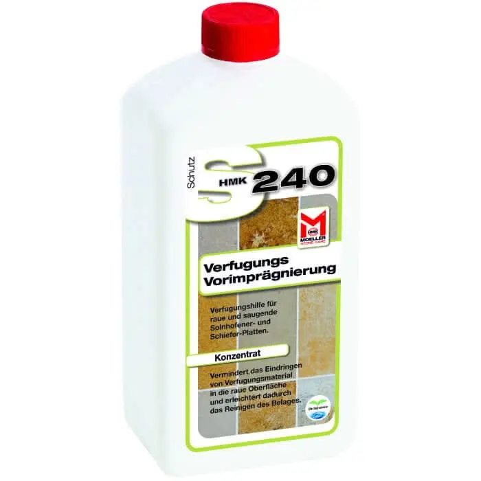HMK S240 Imprégnation de jointoiement 1l Imprégnation pour pierre