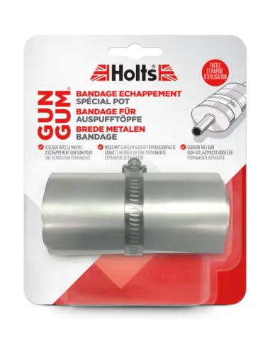 Holts Bandage Pot 'Flexiwrap' - Réparation Temporaire de Tuyaux, Radiateurs et Systèmes d’Échappement