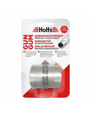 Holts Bandage Tuyau Droit 'Flexiwrap' - Réparation Instantanée pour Tuyaux d’Échappement Endommagés