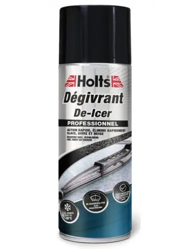 Holts Dégivrant  -40°C - Aérosol Dégivrant Rapide pour Pare-Brise, Serrures et Vitres, Plusieurs Formats