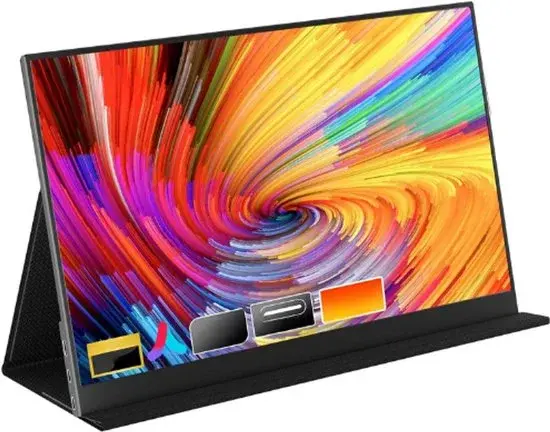 HONGO Moniteur portable 15,6 pouces Full HD IPS - Neuf en destockage