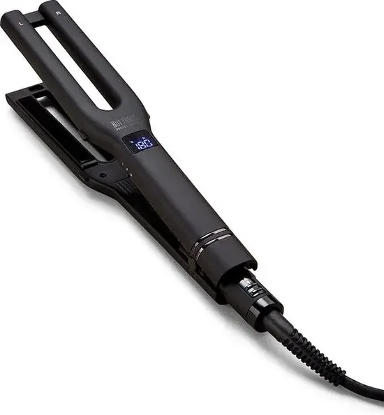 Hot Tools Dual Plate Salon Stijltang Titanium Zwart - Neuf Outlet