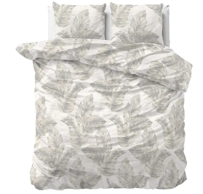 Housse de couette Sleeptime Afina Beige 240x200 cm – Luxueuse et confortable | Neuve