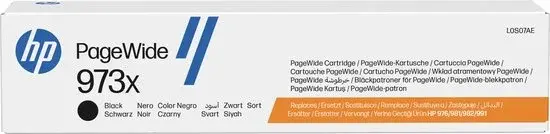 HP 973X Zwart Inktcartridge L0S07AE - Nieuw