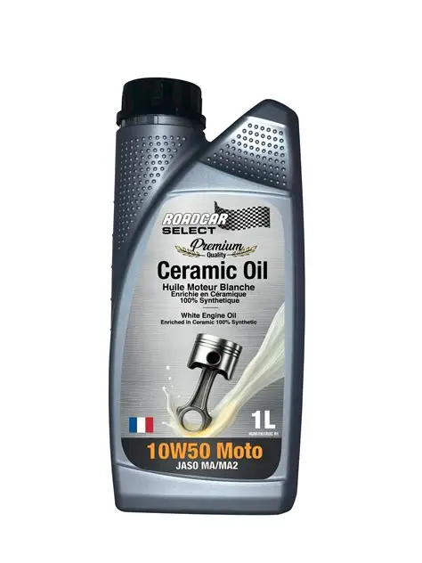 Huile céramique Moto 10W50 – 1L