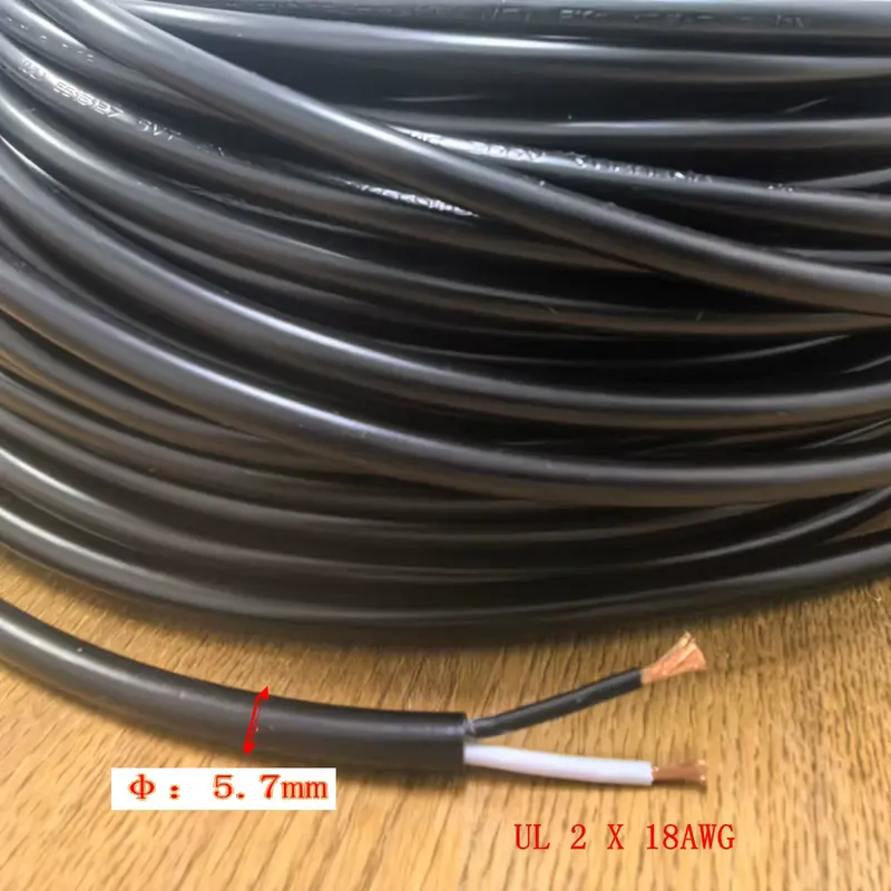 Huismerk 2-aderige kabel 0,75mm² 100 meter - Nieuw