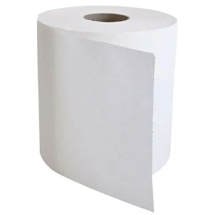 HygoClean Rouleau d'essuie-mains 2 plis 6 rouleaux