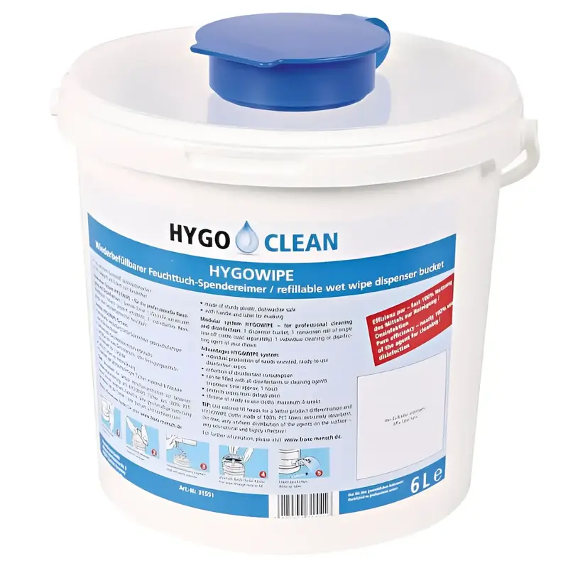 HygoClean Seau distributeur Hygowipe 6 litres