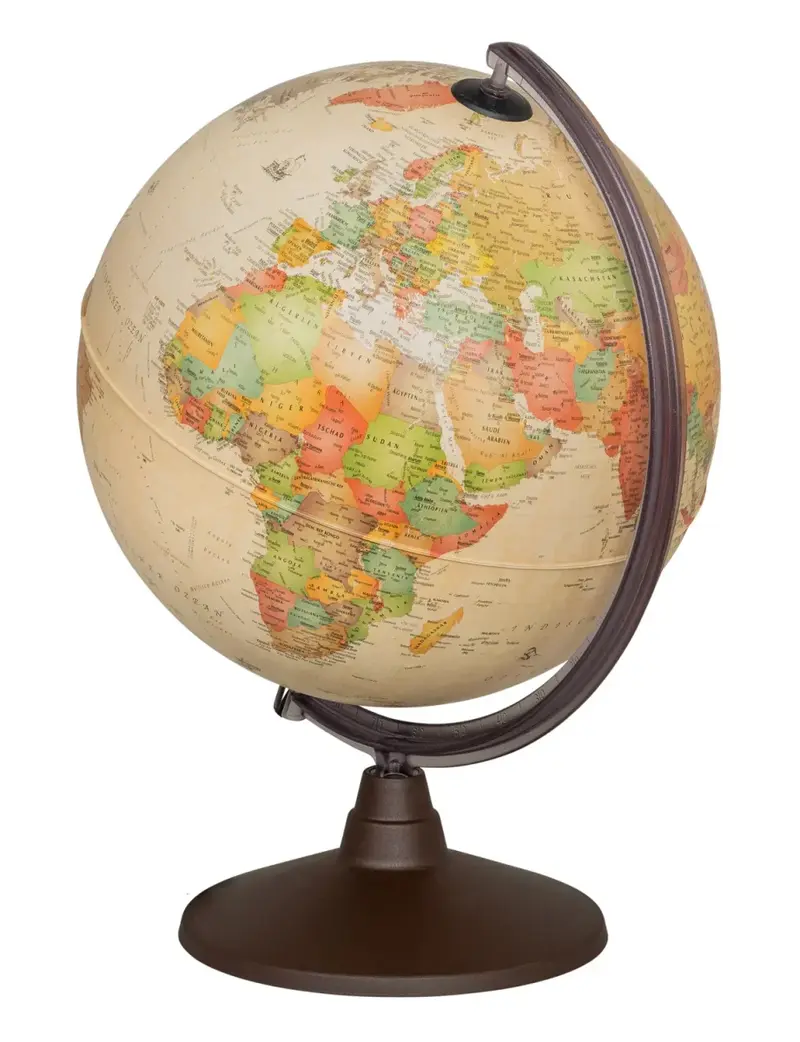 Idena Globe Lumineux 30cm Design Antique - Neuf Outlet