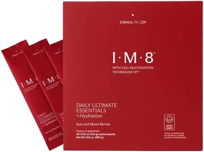 IM8 Daily Ultimate Essentials Multivitamine Tout-en-un - Nouveau Déstockage