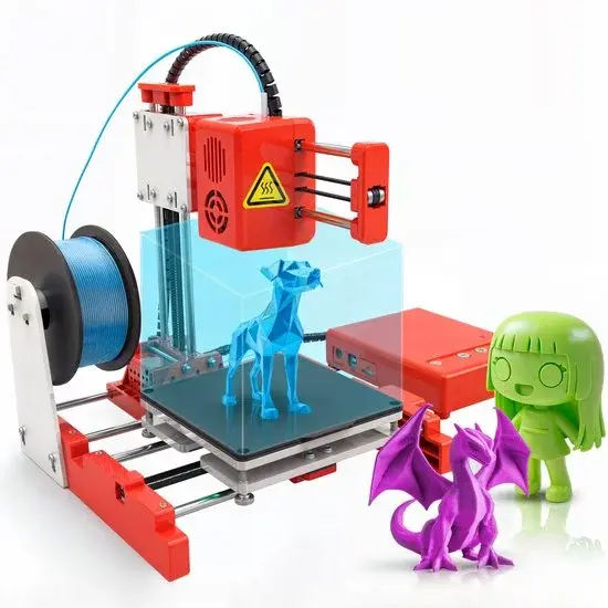 Imprimante 3D 3D&print X1 pour débutants orange - Neuve Outlet