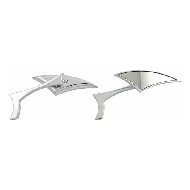 Indiana Chopper Motorcycle Mirror Set Chrome HD