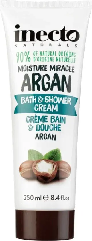 Inecto Naturals Crème de Bain & Douche Argan - Nouveau Outlet
