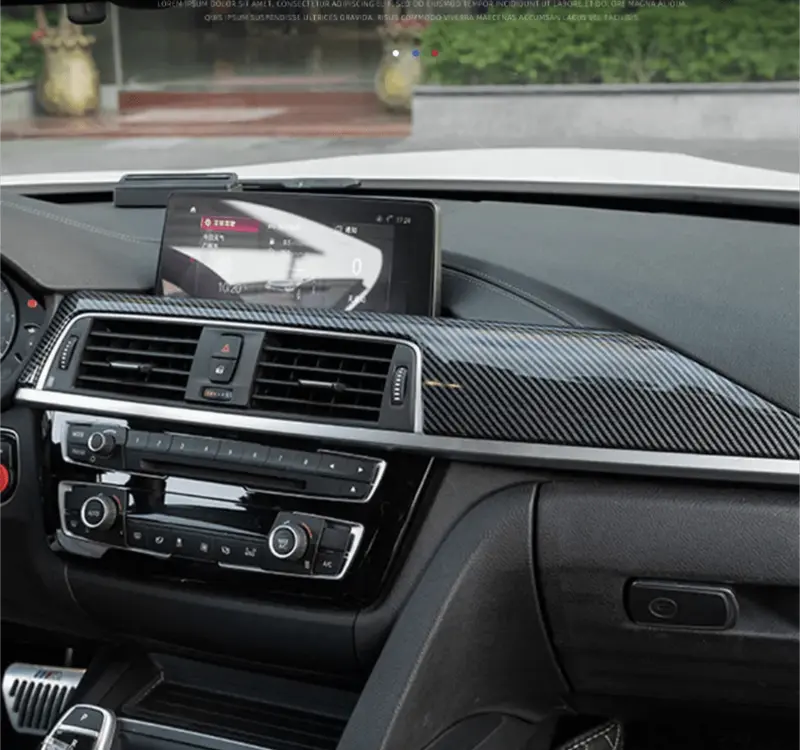 Inserts intérieur carbone tableau de bord pour BMW Série 4 F32 / M4 F82 (2012 - 2018)