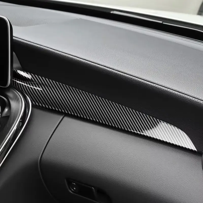 Inserts intérieurs Tableau de Bord et Accoudoir Central carbone replica pour Mercedes GLC W253 (2015 - 2020)