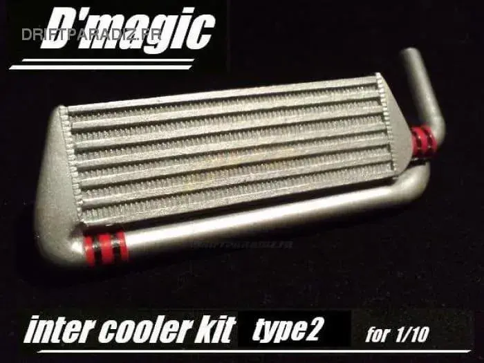 Intercooler type 2 - bleu