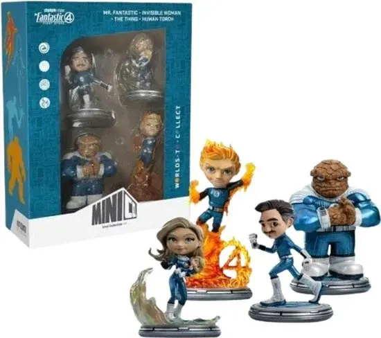Iron Studios Fantastic Four First Steps 4-pack - Retour