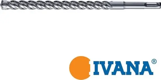 Ivana Hamerboor SDS-Plus Cross 6.0x100/165mm - Nieuw Outlet