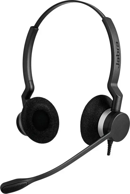 Jabra BIZ 2300 USB UC Duo Stereofonisch Zwart - Nieuw