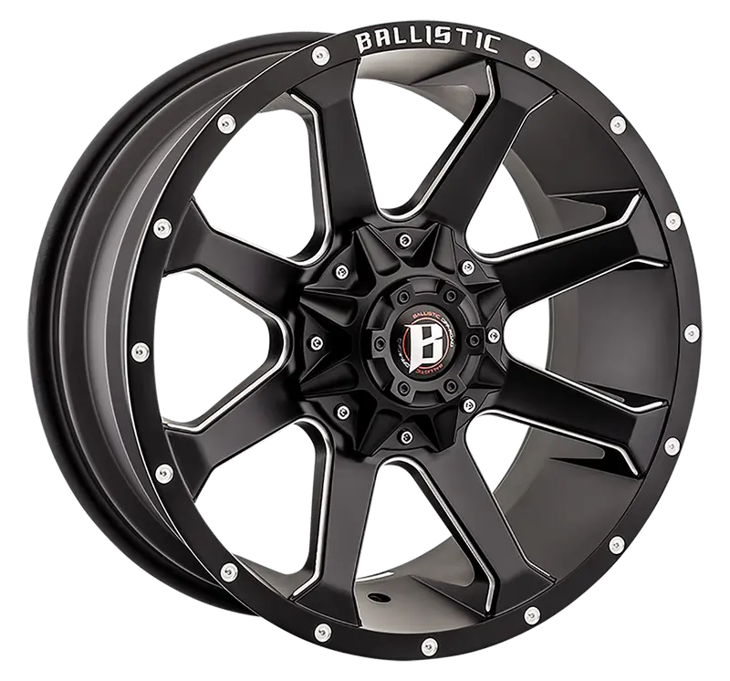 Jante 4x4 Aluminium Ballistic 971 noire