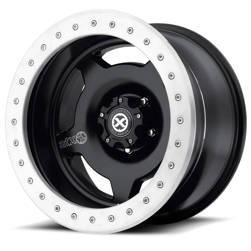 Jante 4x4 ATX AX756 Slab – Noir satiné – 9x18 – 5x127 – ET-38 – CB78,3
