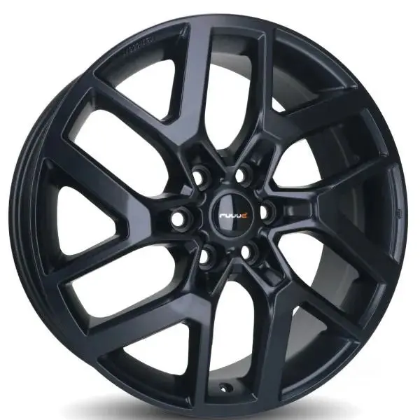 Jante Aluminium RUUUD Bastogne - 7.5x19 6x120 ET52 - Matt Black