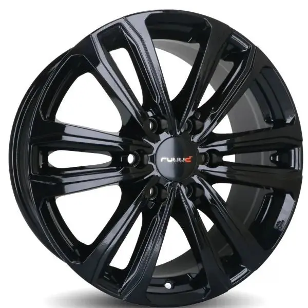 Jante Aluminium RUUUD Namur 7.5x17 6x125 ET50 CTR74.1 - Gloss Black