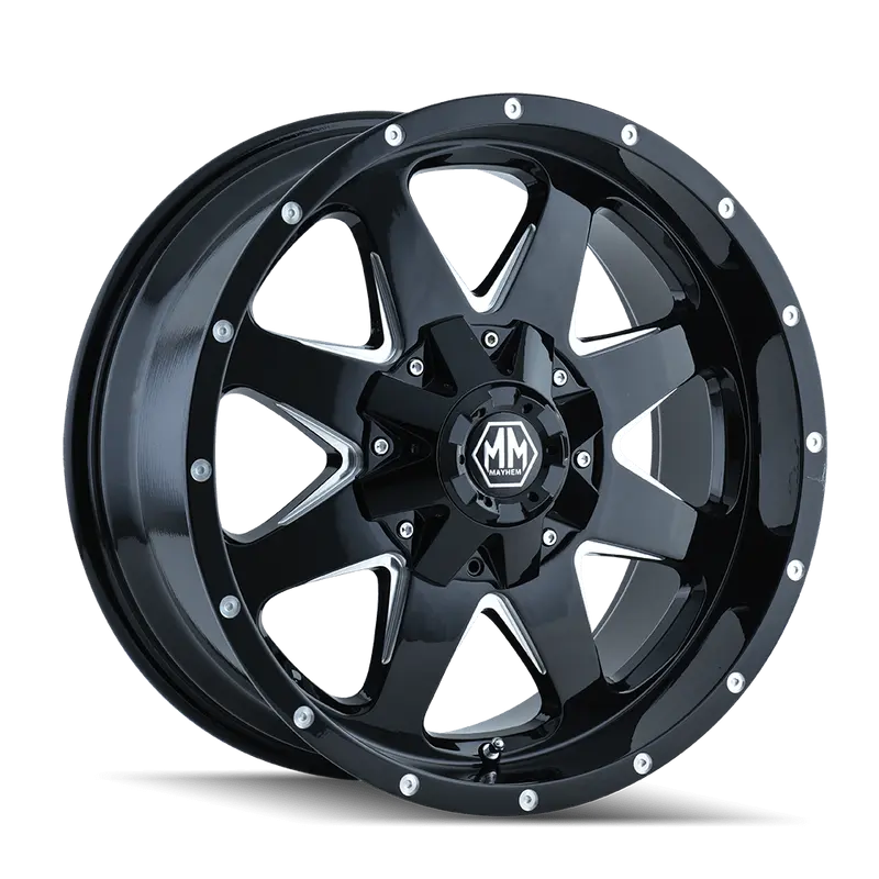 Jante MAYHEM 8040 TANK BLACK 9x17 8x165.1/170 ET18 CB130.8
