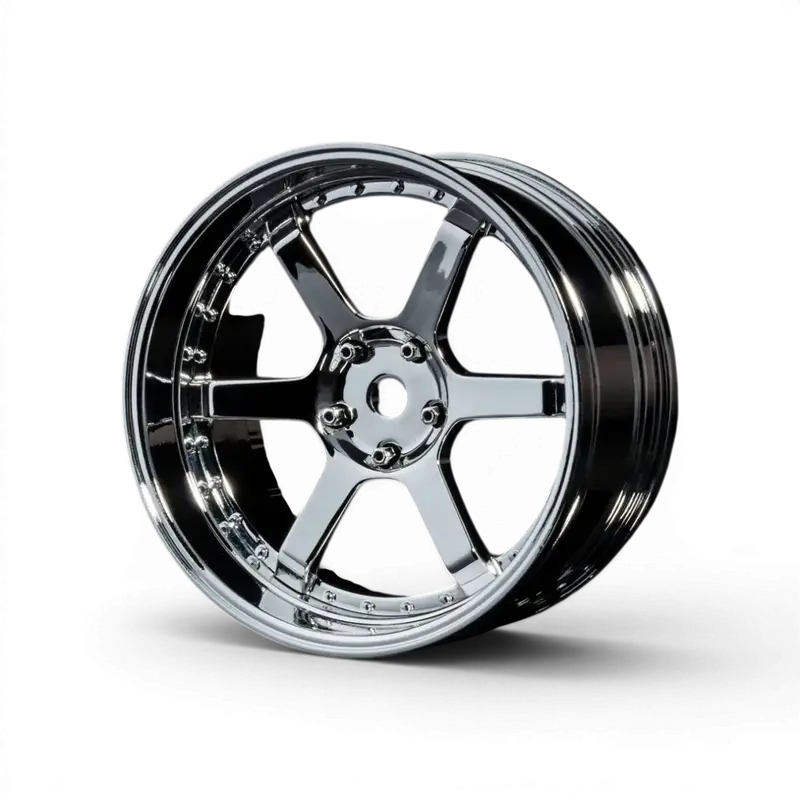 Jantes 106 Offset réglable Chrome/Chrome