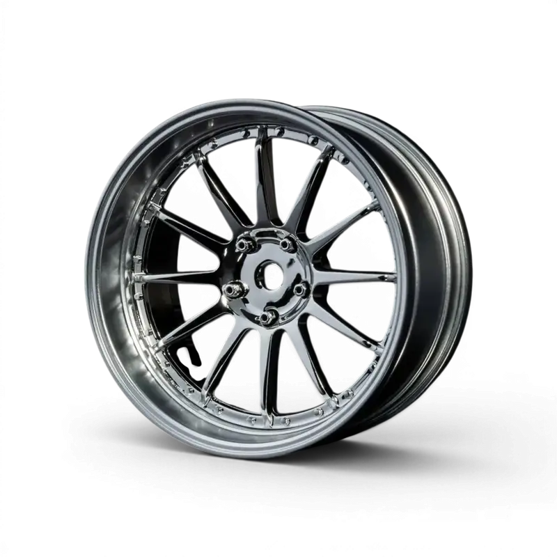 Jantes 21 Offset réglable Chrome/gris mat