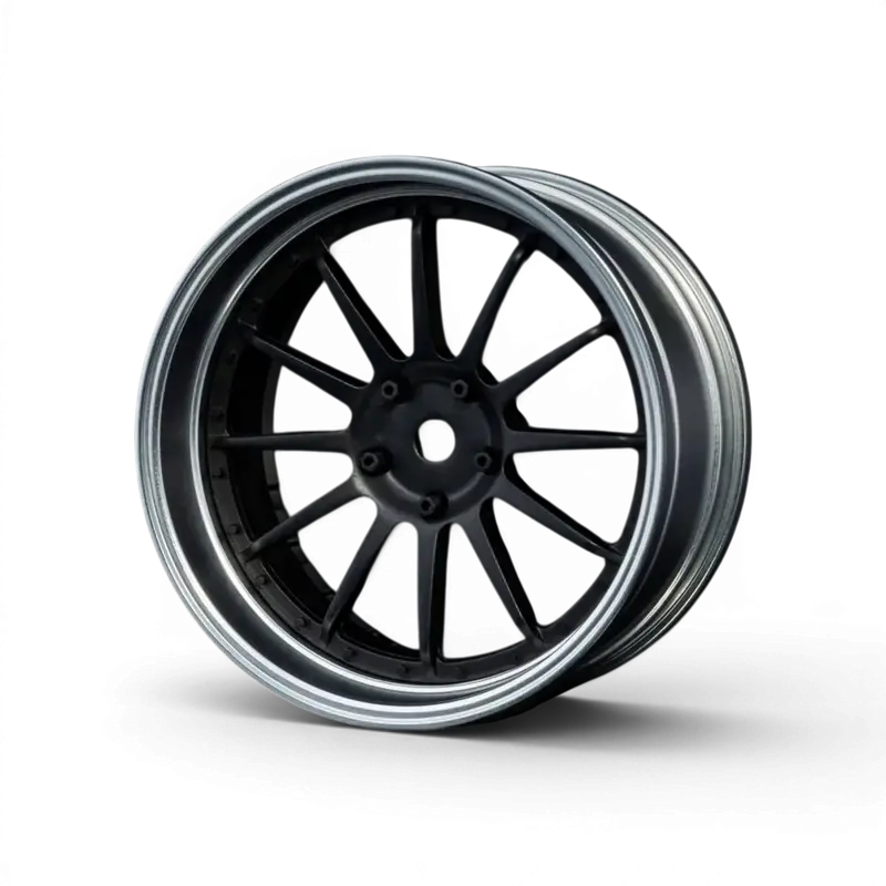 Jantes 21 Offset réglable Chrome/noire mat