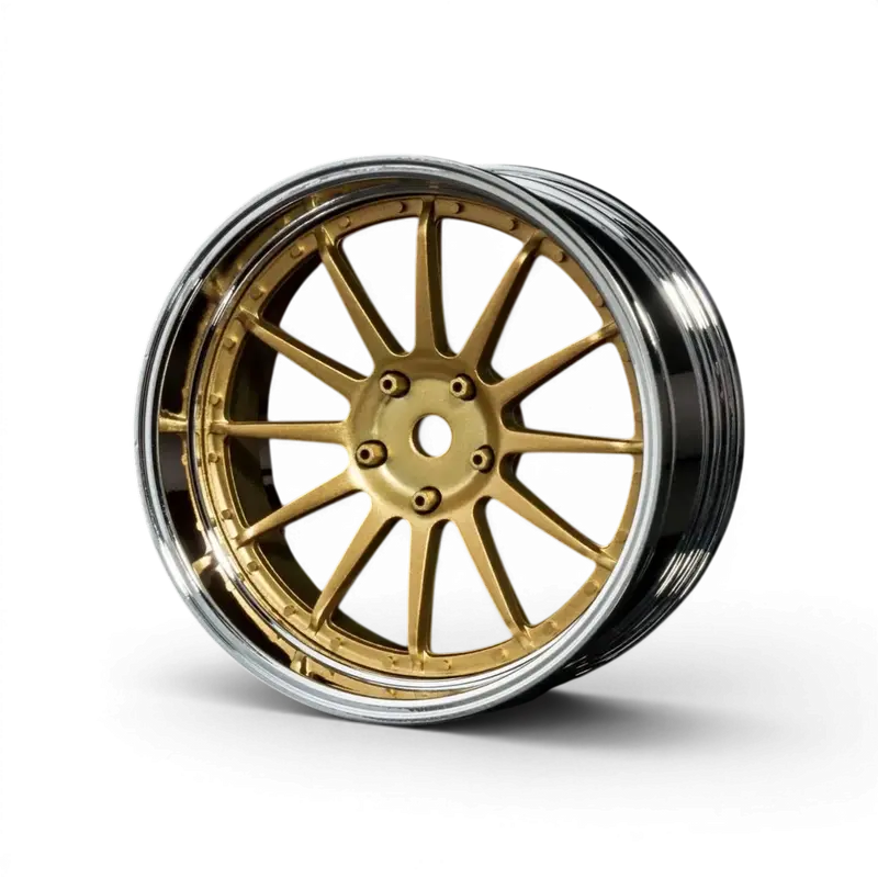 Jantes 21 Offset réglable Chrome/Or