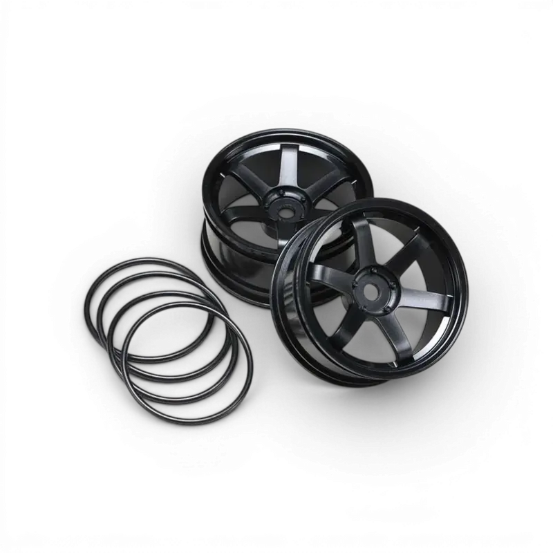 Jantes 6 branches DRIFT offset + 7 Noires