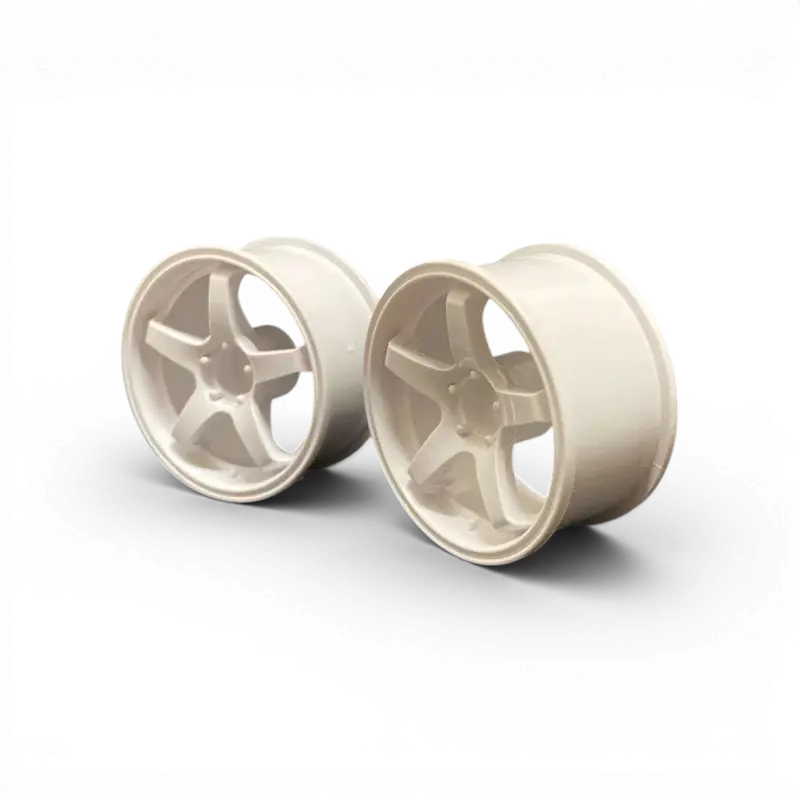 Jantes GT-C Type plat OFFSET 6 BLANCHE - SOFT