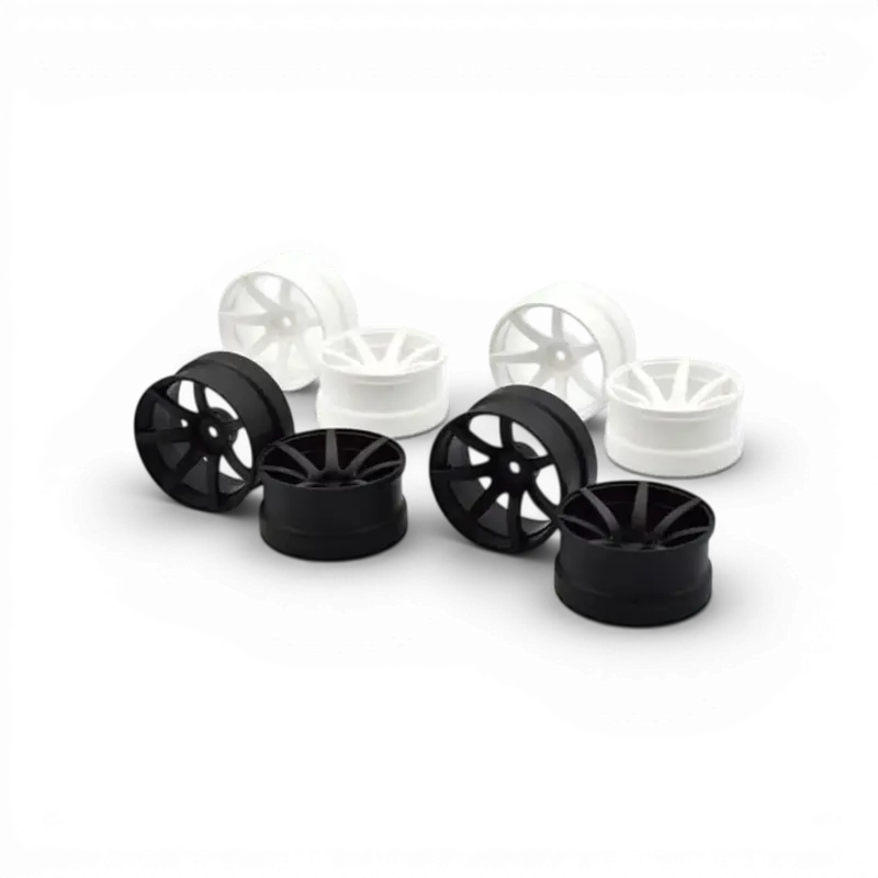 Jantes JD7 Offset 8mm Blanches