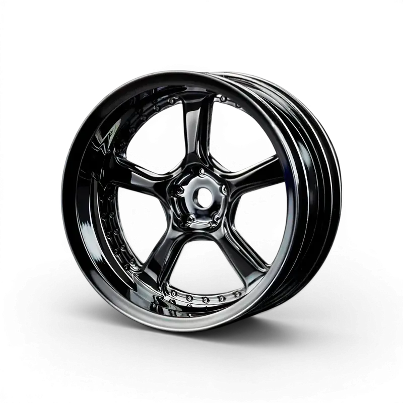 Jantes kairos +8 Chrome/noires