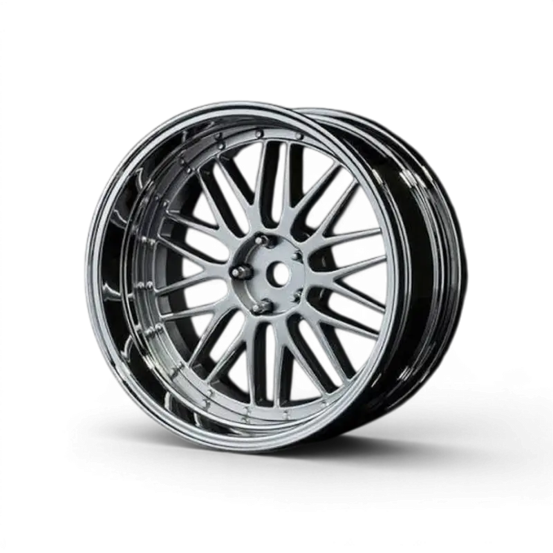 Jantes LM Offset réglable Chrome/ Chrome mat