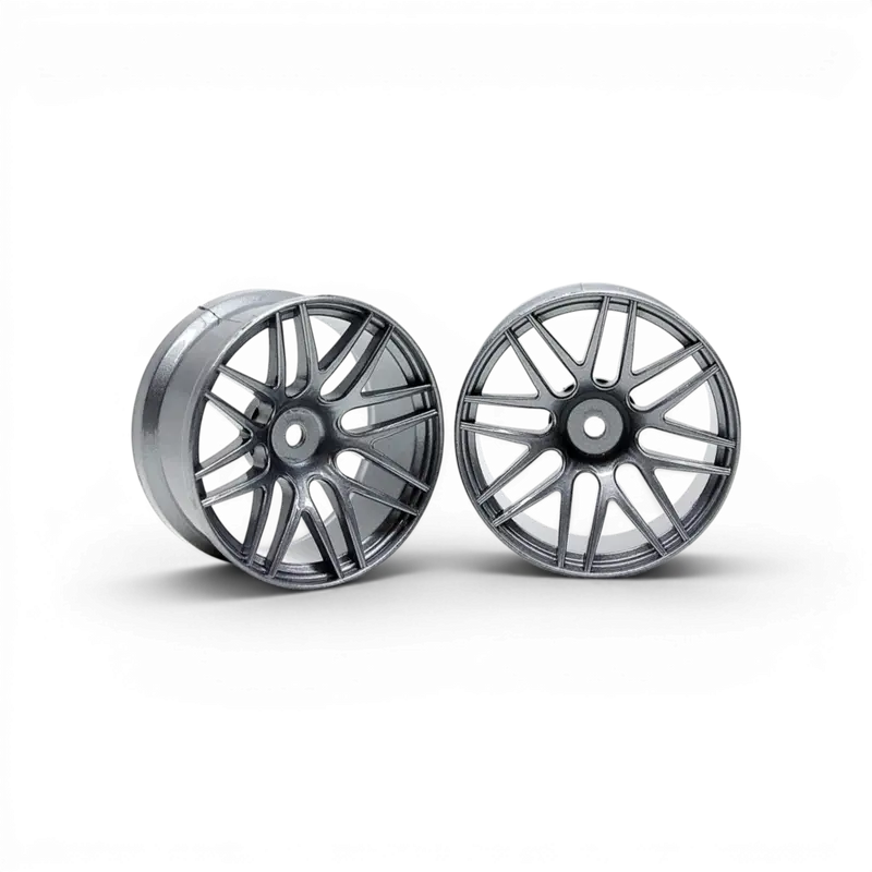 Jantes R2 déport +6mm - Gun metal
