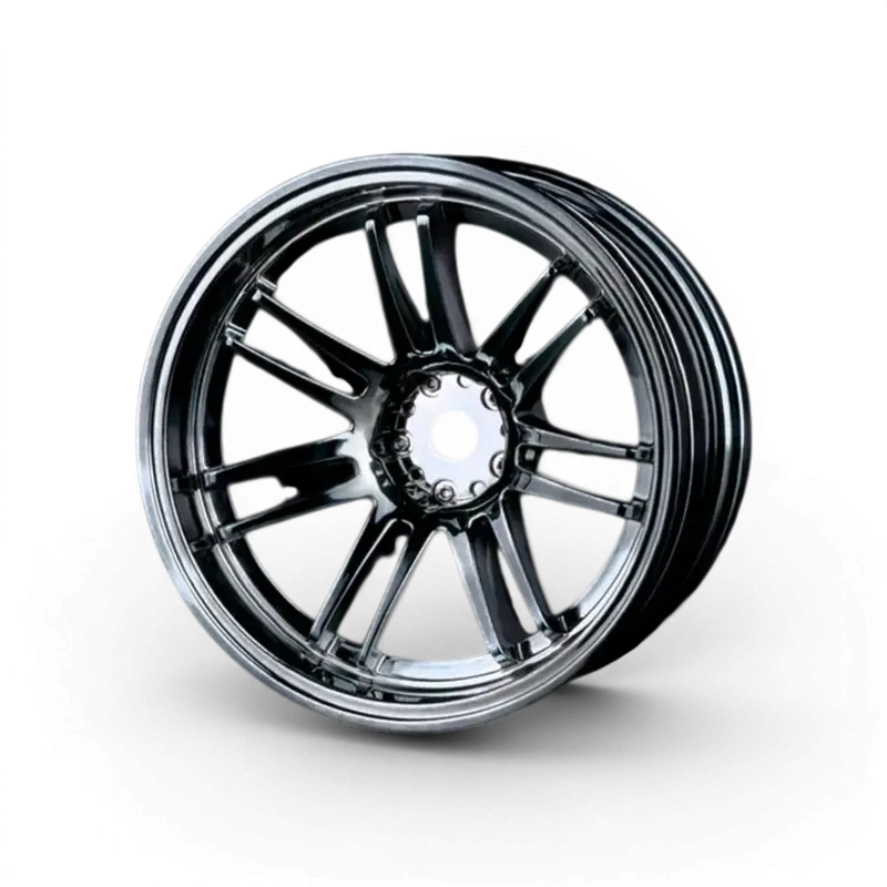 Jantes RE30 +10 Chrome/Noires