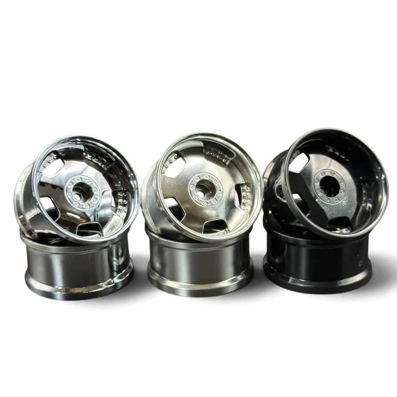 Jantes RIMS EURO (BIPPU) VIP DISH 1/10 gris argent - offset 8 mm