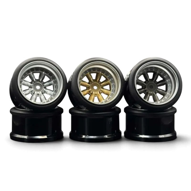 Jantes RIMS PANA 8-SPOKE STYLE 1/10 Or - offset 8 mm