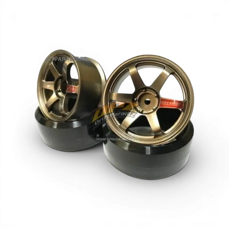 Jantes TE37 high traction Bronze metal +8