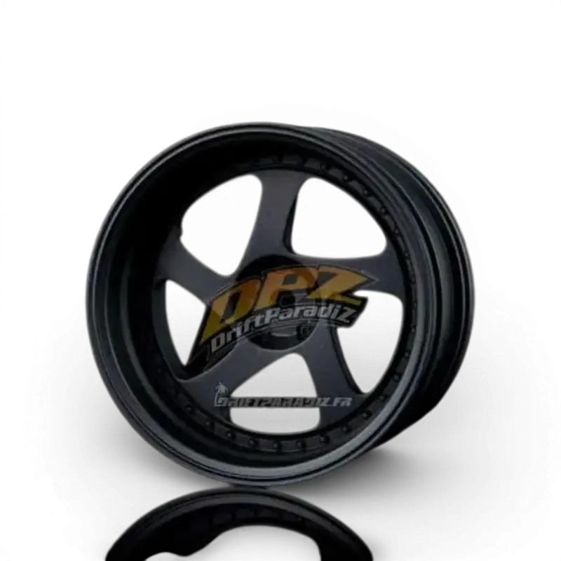 Jantes TMB +8 Noires Mat