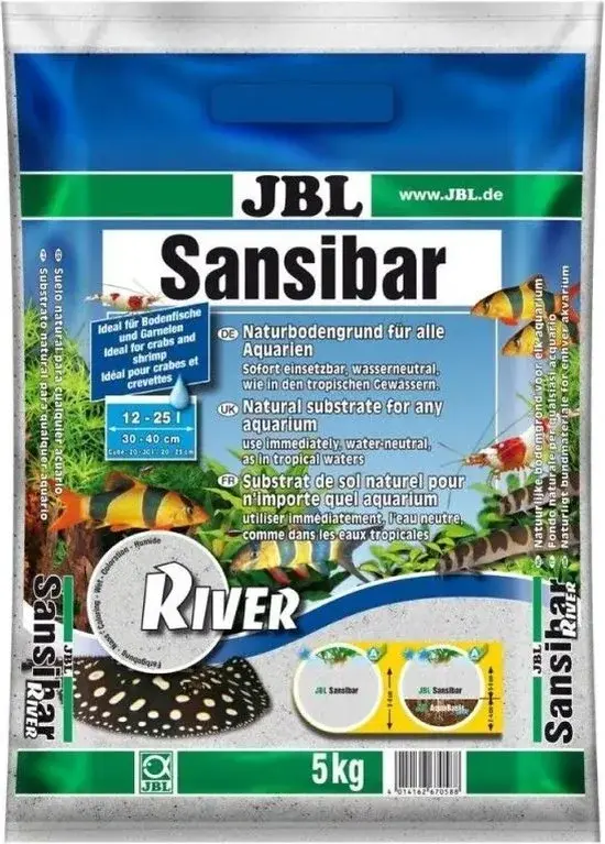 JBL Sansibar River Natuurlijk Aquariumzand - Nieuw Outlet