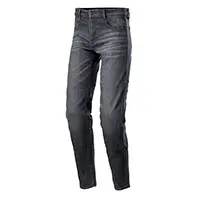 JEAN ALPINESTARS SEKTOR REGULAR BLACK WASHED